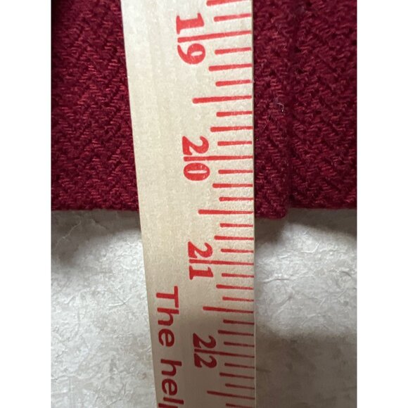 Tahari Women's Skirt Petite Red Wool Blend Pleated Short  Size 12P 12 NEW - Picture 4 of 8